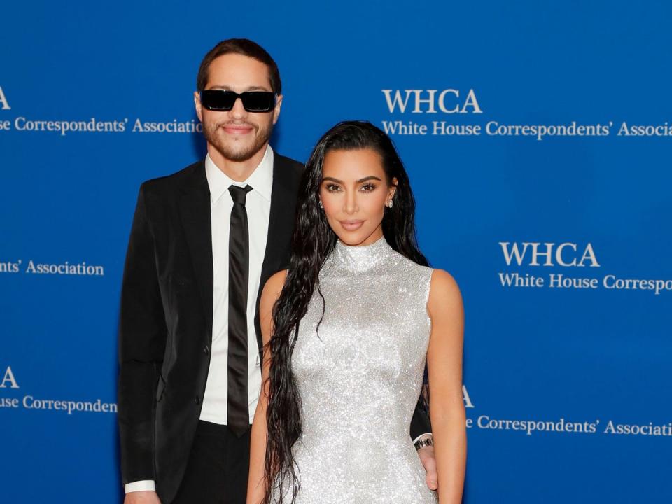 Pete Davidson and Kim Kardashian (Getty Images)