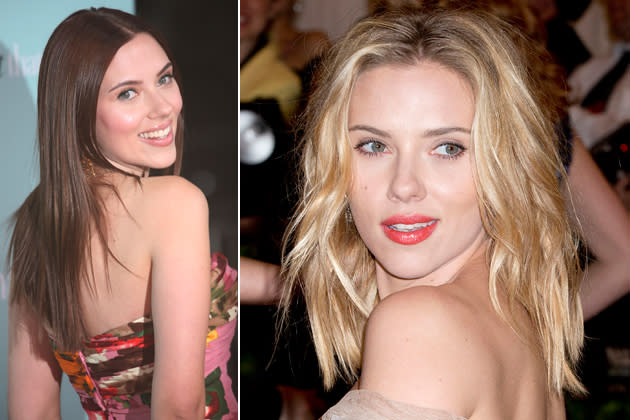 Mal braun, mal blond: Scarlett Johansson mag die Typveränderung! (Bilder: Getty images, WENN)