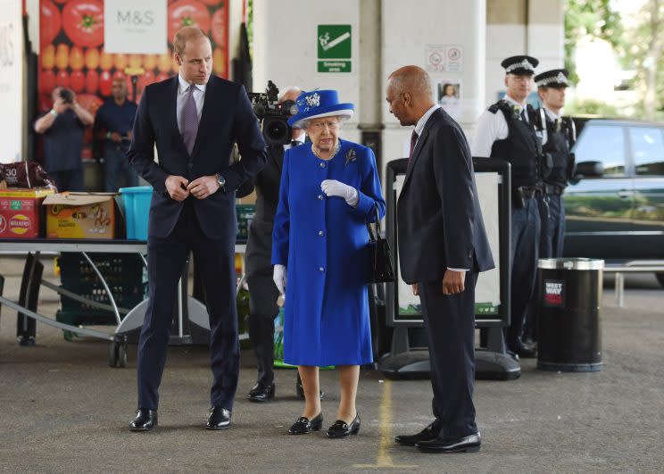 The Queen and Duke of Cambridge have visited people affected by the Grenfell Tower fire