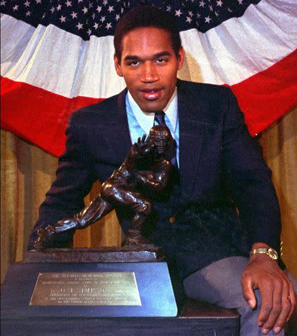 AP O.J. Simpson wins the Heisman Trophy