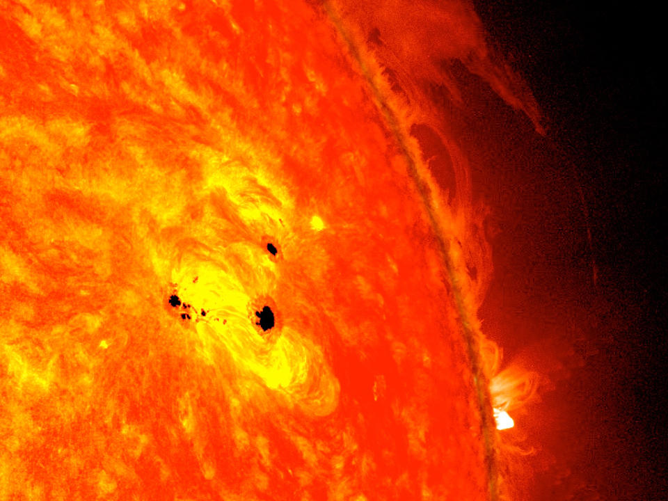 El Observatorio Solar Sunspot investiga la actividad del sol y sus impactos en la tierra. Por ello algunas teorías conspirativas afirmaron que su repentino cierre se debía a que se avecinaba una letal llamarada solar. No es el caso. (Archivo Yahoo)