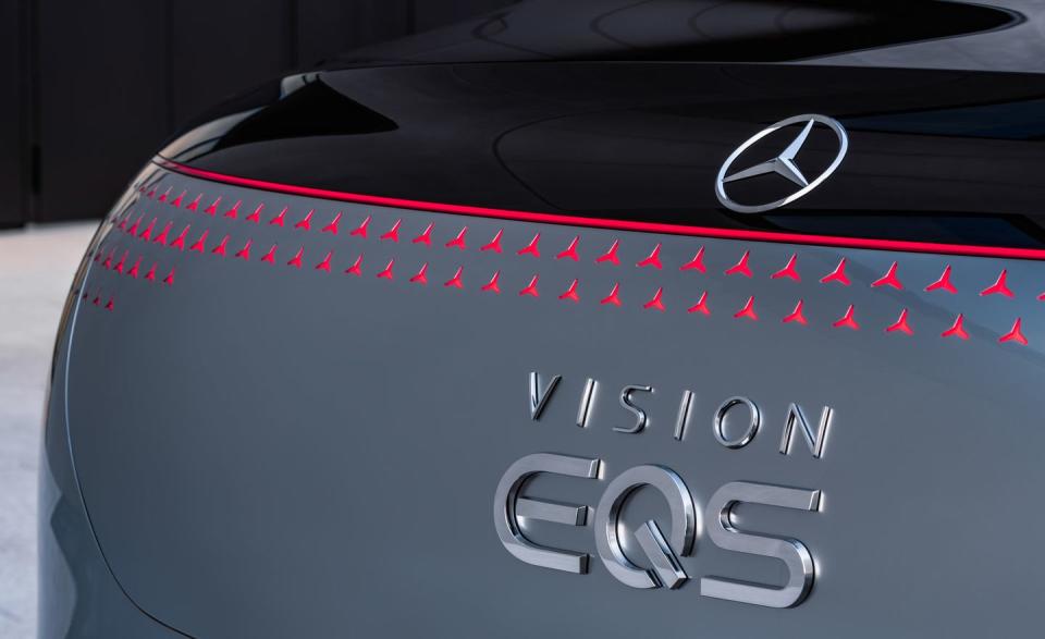 View Photos of the Mercedes-Benz Vision EQS Concept