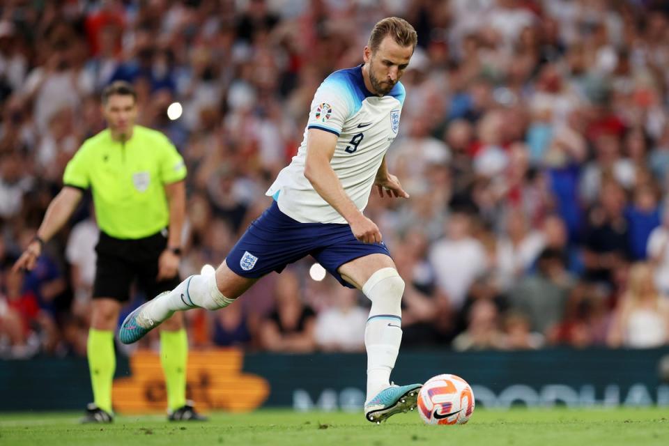 Harry Kane added two more goals to his impressive England tally (The FA via Getty Images)