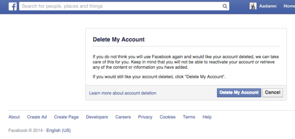 17. How to delete Facebook account