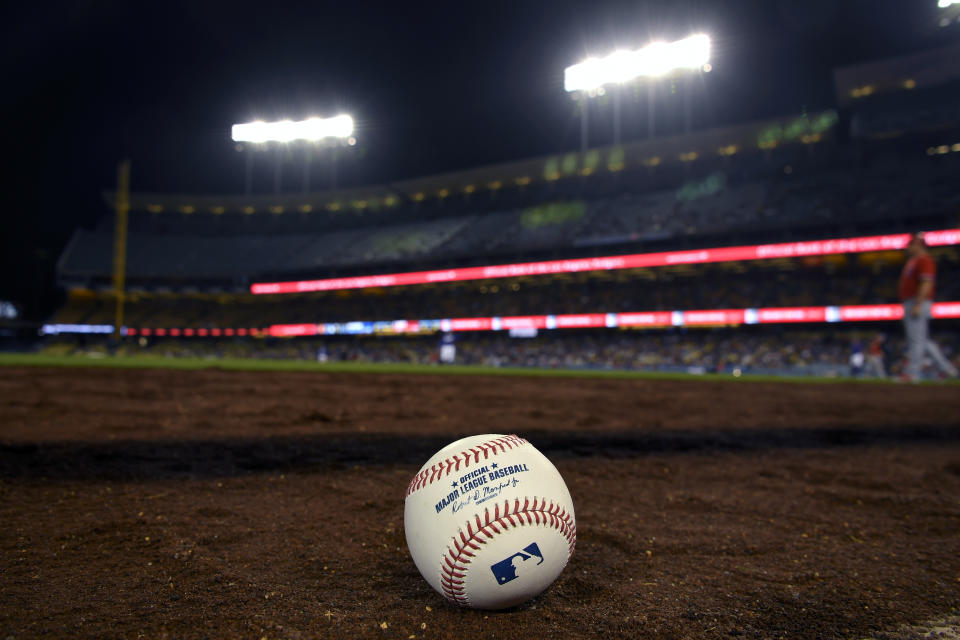 A less lively baseball has cut MLB offensive numbers to historic lows as home runs dry up. (Photo by John McCoy/Icon Sportswire via Getty Images)