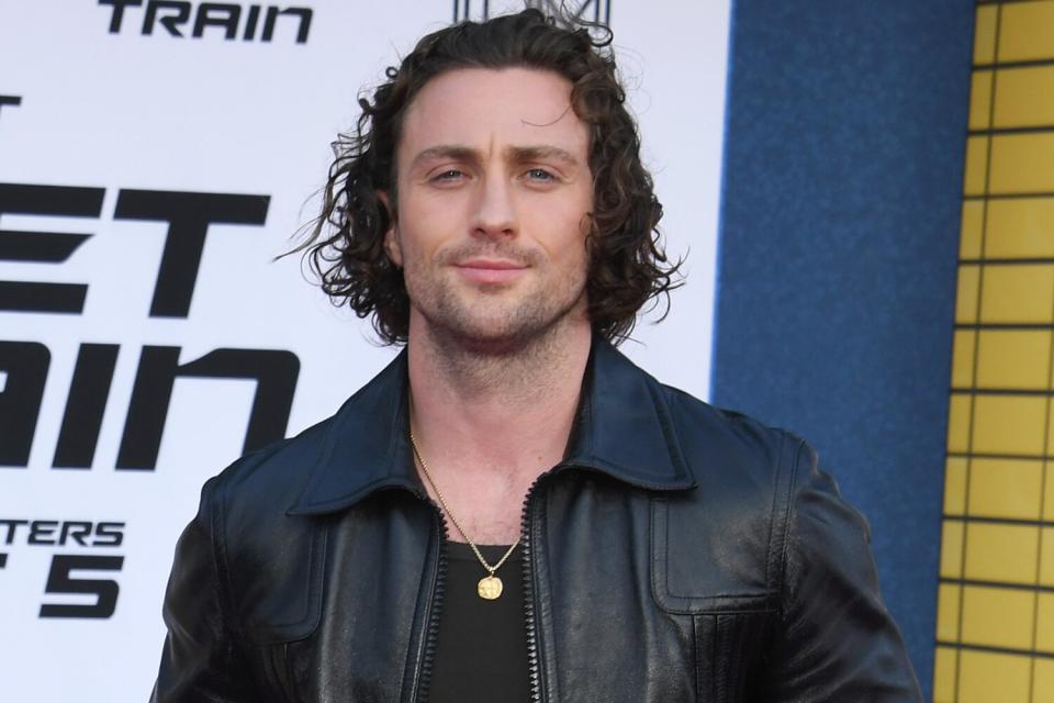 Aaron Taylor-Johnson attends the Los Angeles Premiere Of Columbia Pictures' "Bullet Train"