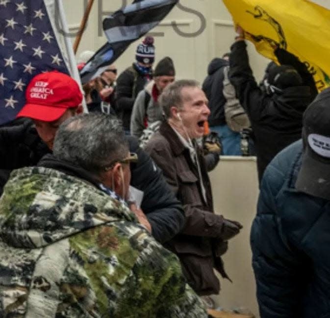 John O'Kelly of New York, is among those charged with participating in the Jan. 6, 2021 U.S. Capitol riot. O'Kelly was arrested in October 2022.