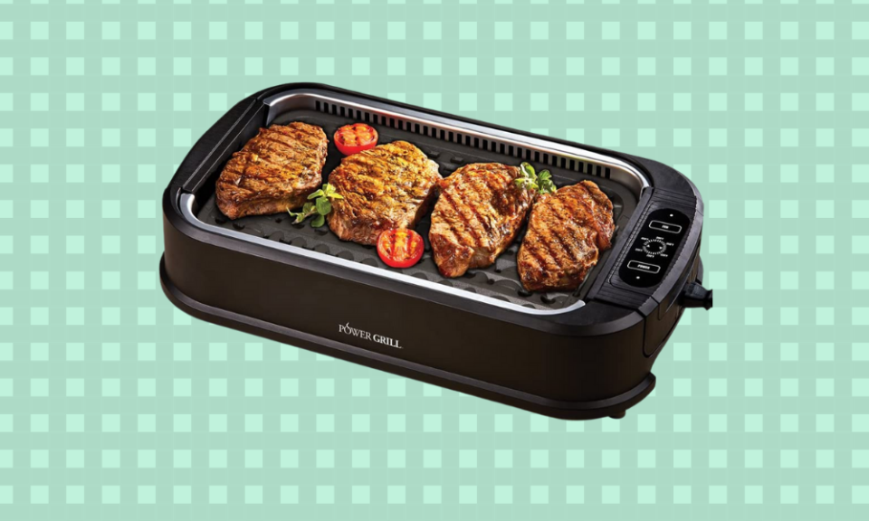This indoor grill is a bad-weather BBQsaver. (Photo: Amazon)