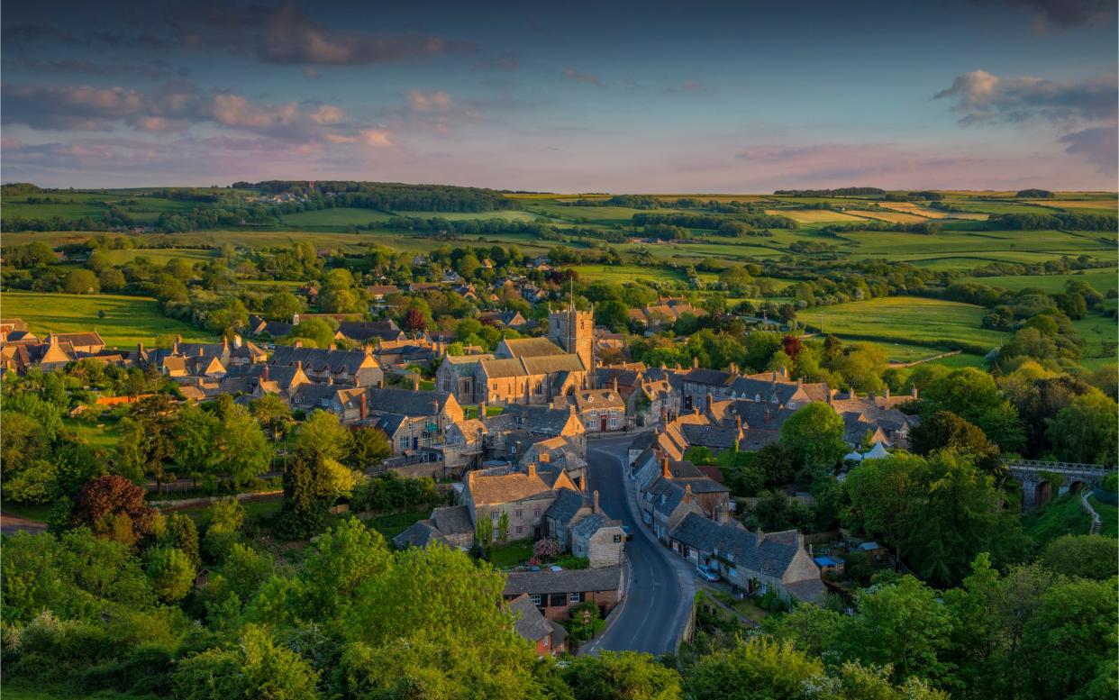 Corfe on the Isle of Purbeck in Dorset. Villages like this are too white and heteronormative according to curators