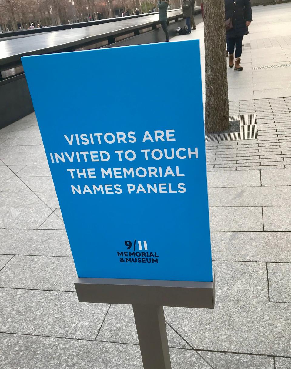 Various sites from the 9/11 Memorial Museum
