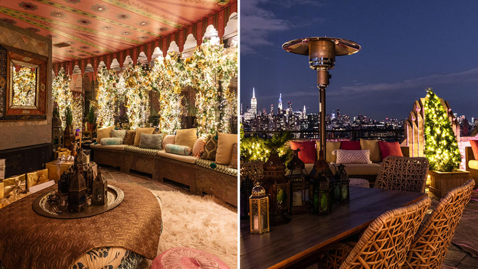 Mariah Carey NYC Penthouse interior and rooftop terrace