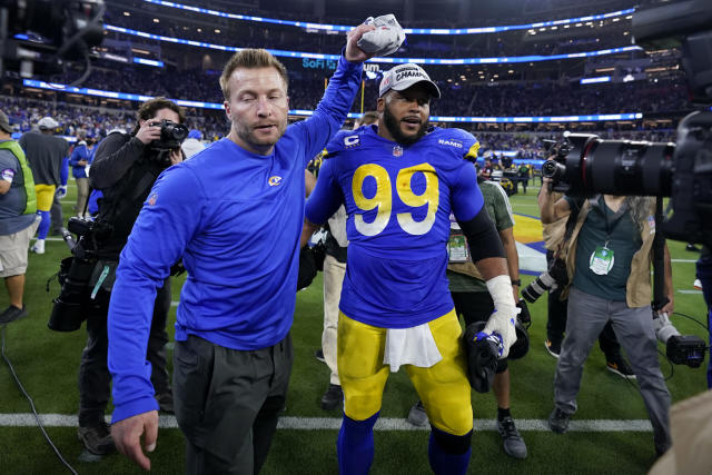 Sean McVay and Aaron Donald want to run it back: 'We built a super team'