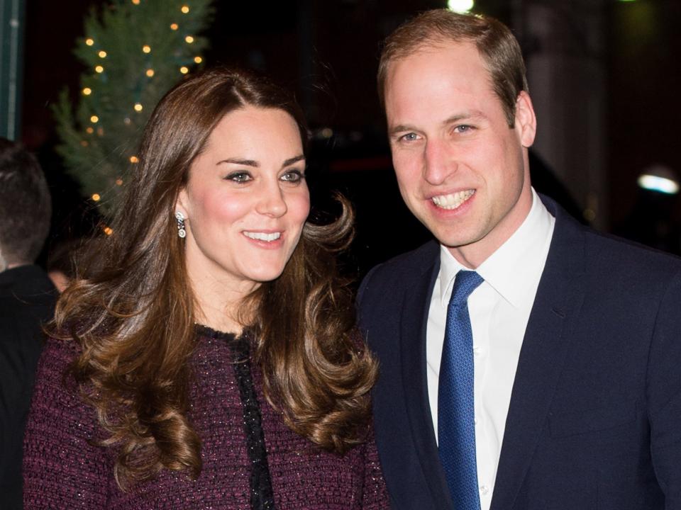 Prince William and Kate Middleton arrive at the Carlyle Hotel