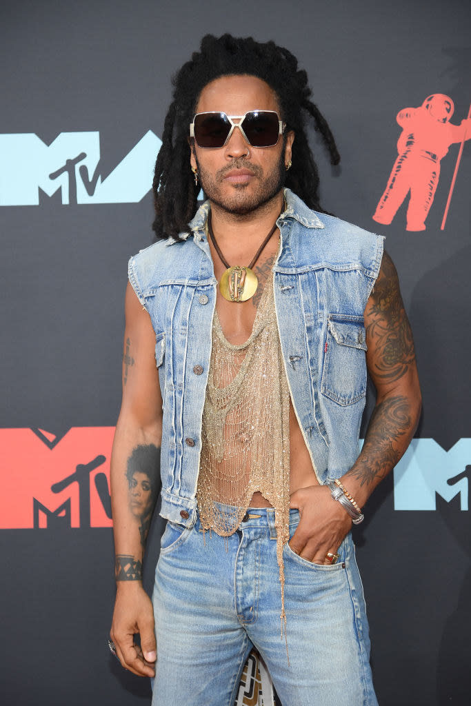 Kravitz at the MTV Awards in 2019