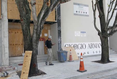 Construction is underway in Miami's Design District October 6, 2014. REUTERS/Andrew Innerarity