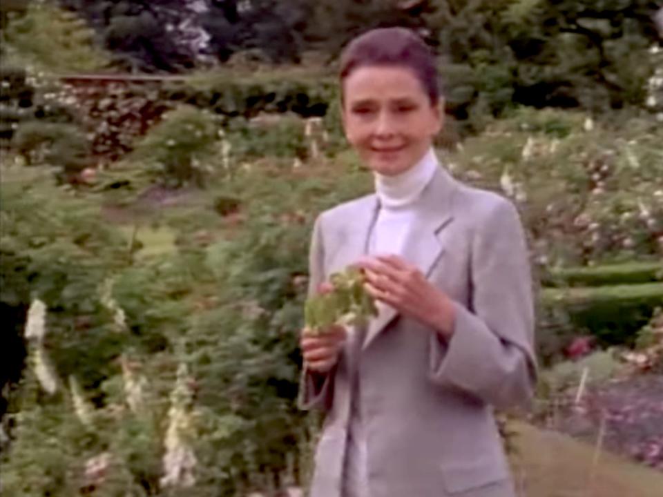 Audrey Hepburn Gardens of the World PBS documentary 