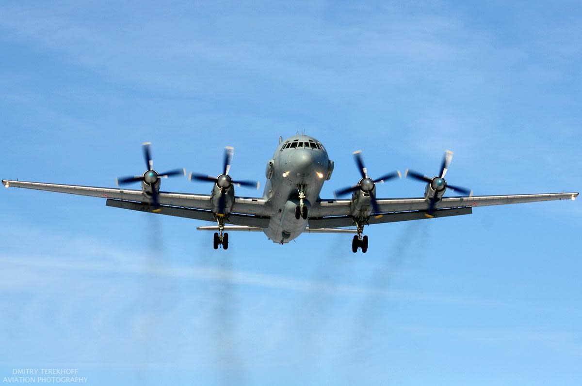 A Russian Ilyushin_IL-20 reconnaissance aircraft was inadvertently hot down by Syrian last night - and the Kremlin has blamed Israeli jets for provoking friendly fire: CC-Dimitry Terekhov