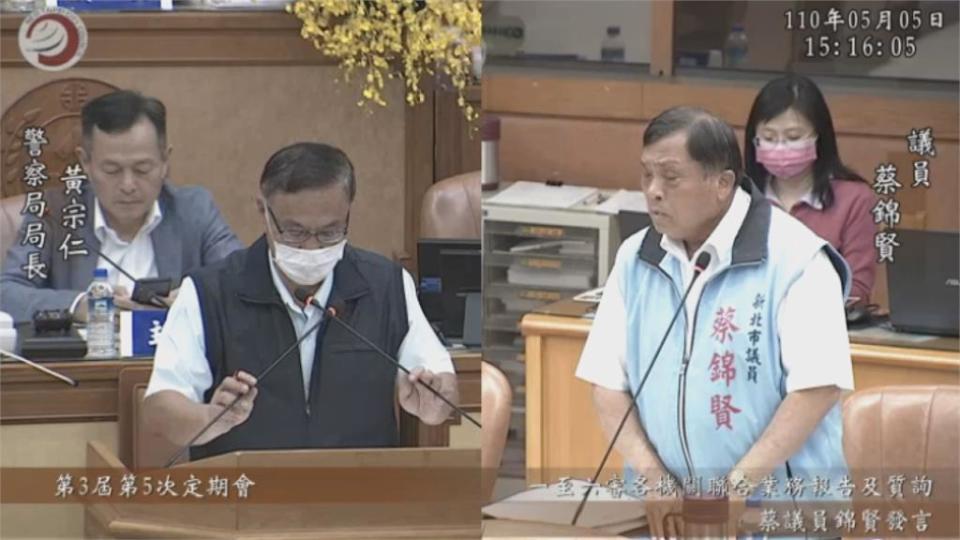 險遭潑蟑案波及 新北警長黃宗仁向黑道宣戰