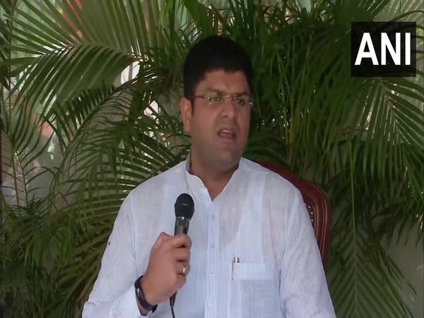 Haryana Deputy Chief Minister Dushyant Chautala. (Photo/ ANI)