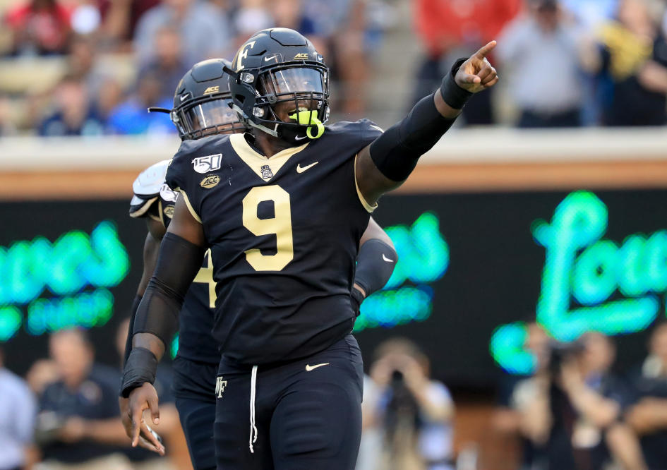 2021 NFL Draft: Defensive end Carlos Basham, Wake Forest, Round 2, Pick 61