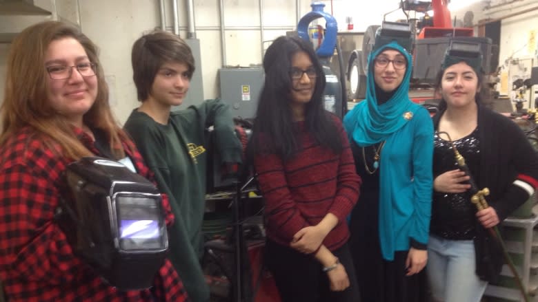 After-school welding club sparking interest among girls