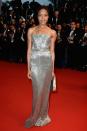 <p>Naomi Harrris in Armani Prive</p>