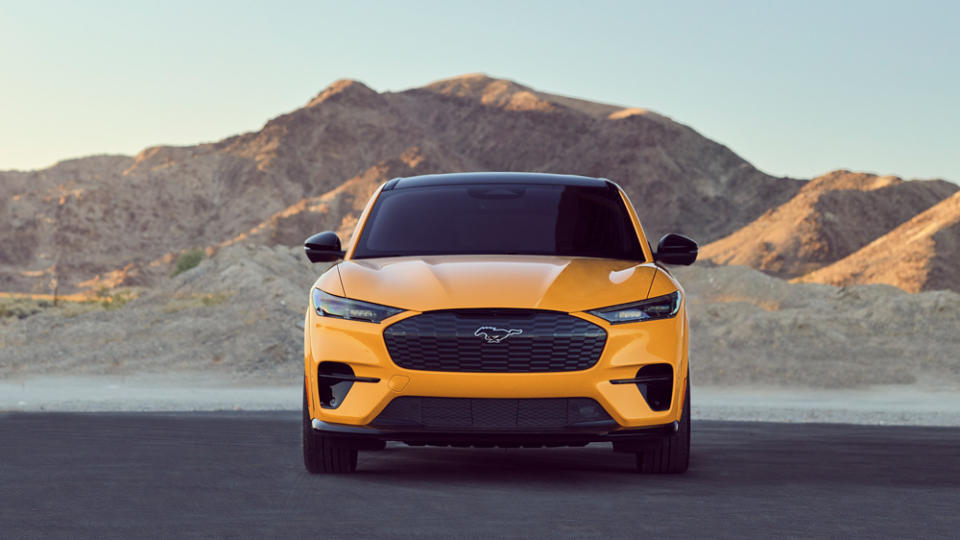 The Ford Mustang Mach-E GT all-electric crossover. - Credit: Photo: Courtesy of Ford Motor Company.