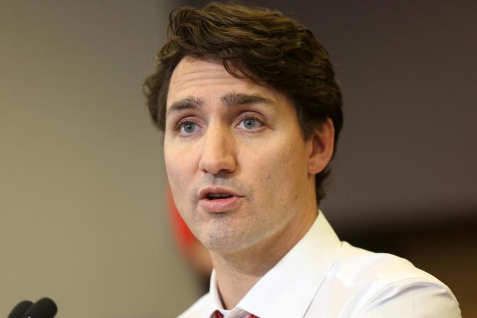 Trump with a better haircut? Justin Trudeau (Creative Touch Imaging Ltd/NurPhoto via Getty)