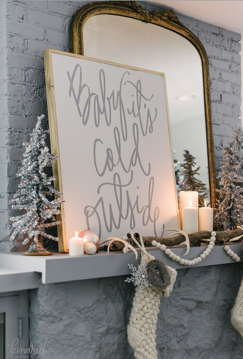 Kindred Vintage & Co.'s Festive Mantle