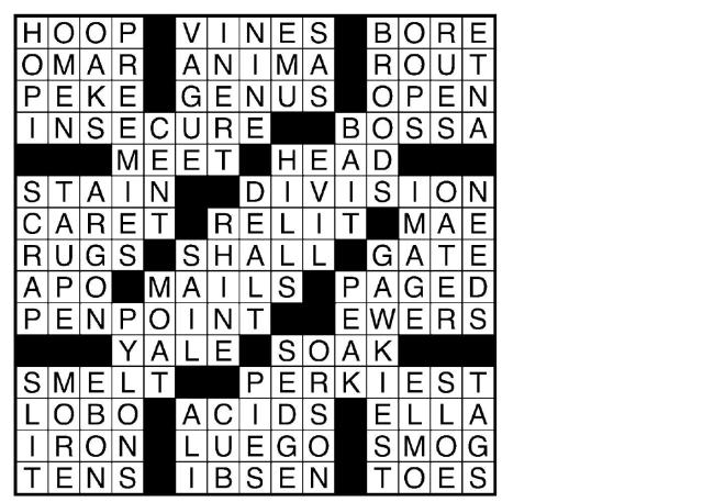 LA Times Crossword Answers Friday November 25th 2022