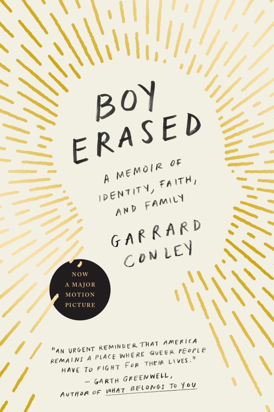 32) <i>Boy Erased</i> by Garrard Conley