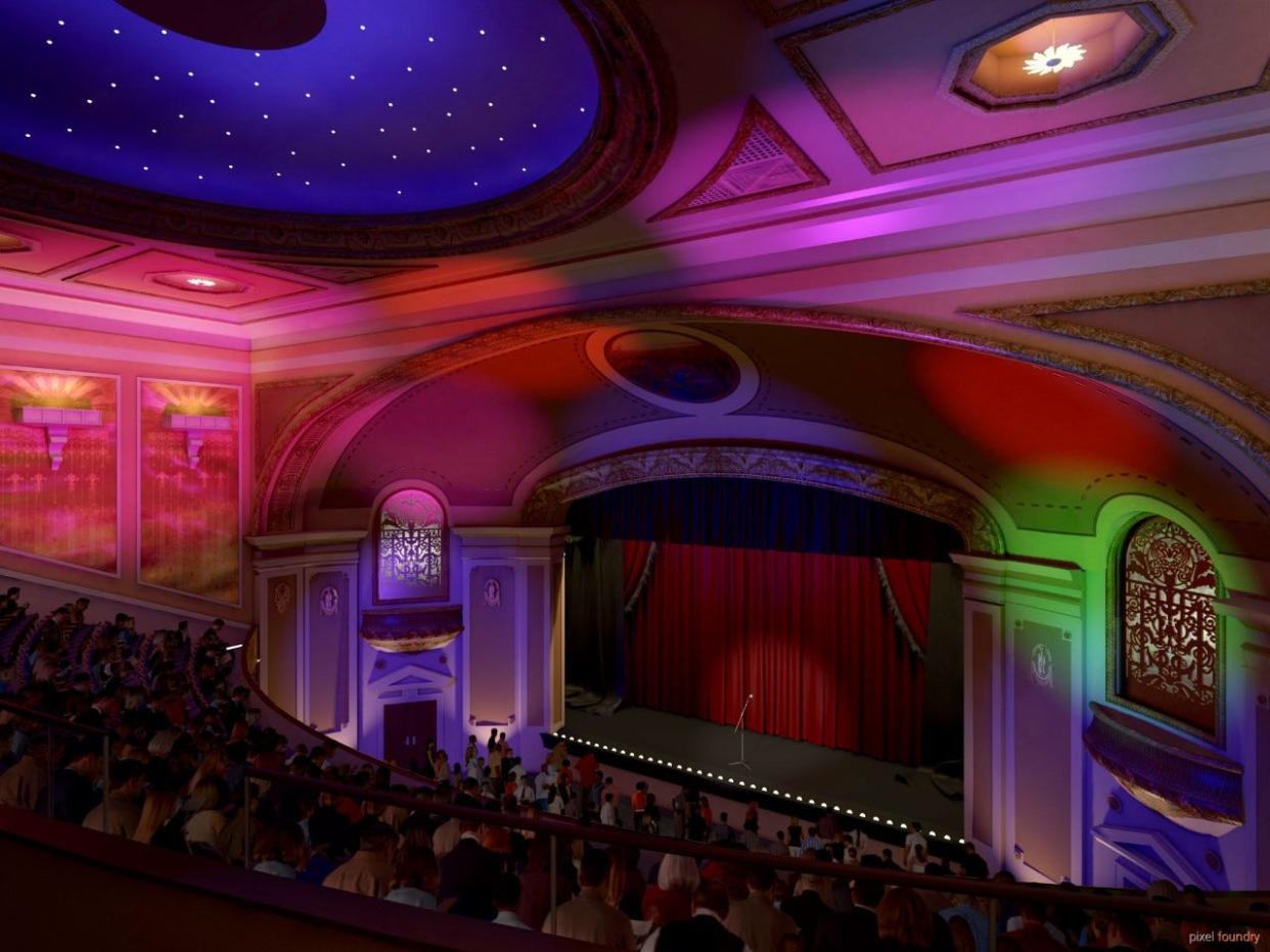 A $5 million grant announced Thursday is expected to enable downtown Topeka's Historic Jayhawk Theatre to be restored to its former grandeur.