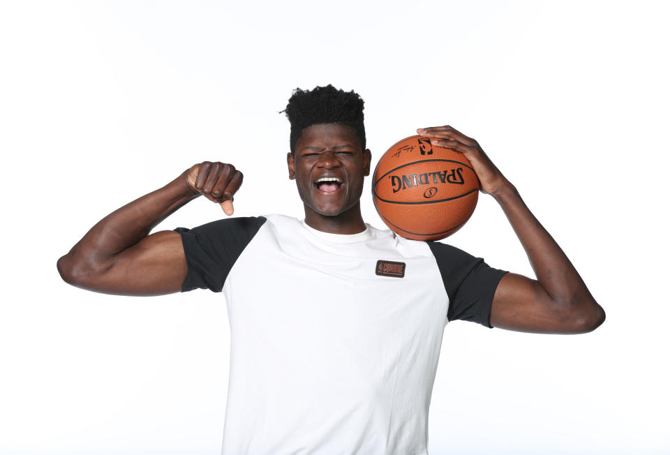 Mohamed Bamba and his immense potential are moving up draft boards. (Getty)