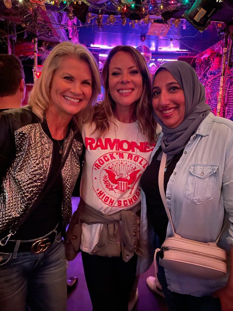 From left to right: Christine Simpson, Tara Sloan and Shireen Ahmed.