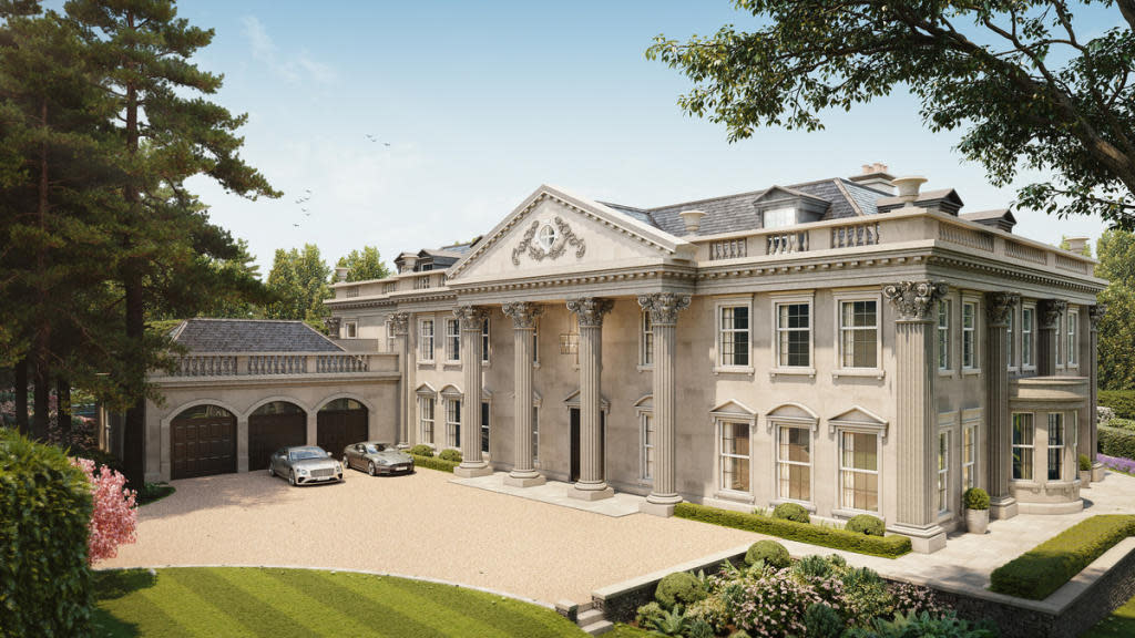 1. A brand new estate in Oxshott - £29,000,000