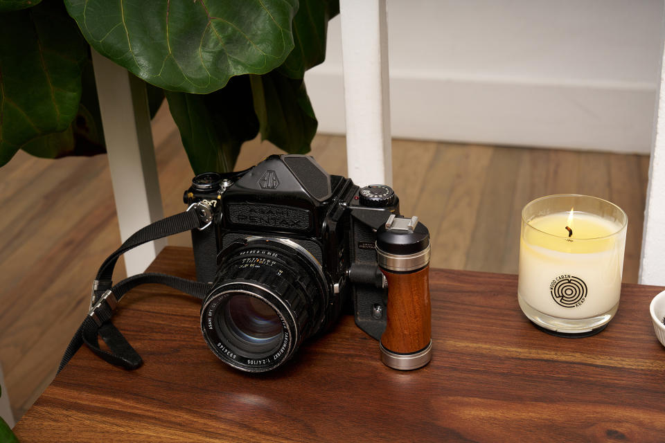 camera and keap candle Parker Calvert