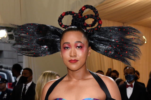 Naomi Osaka's Met Gala Vuitton Look Pays Homage to Her Roots