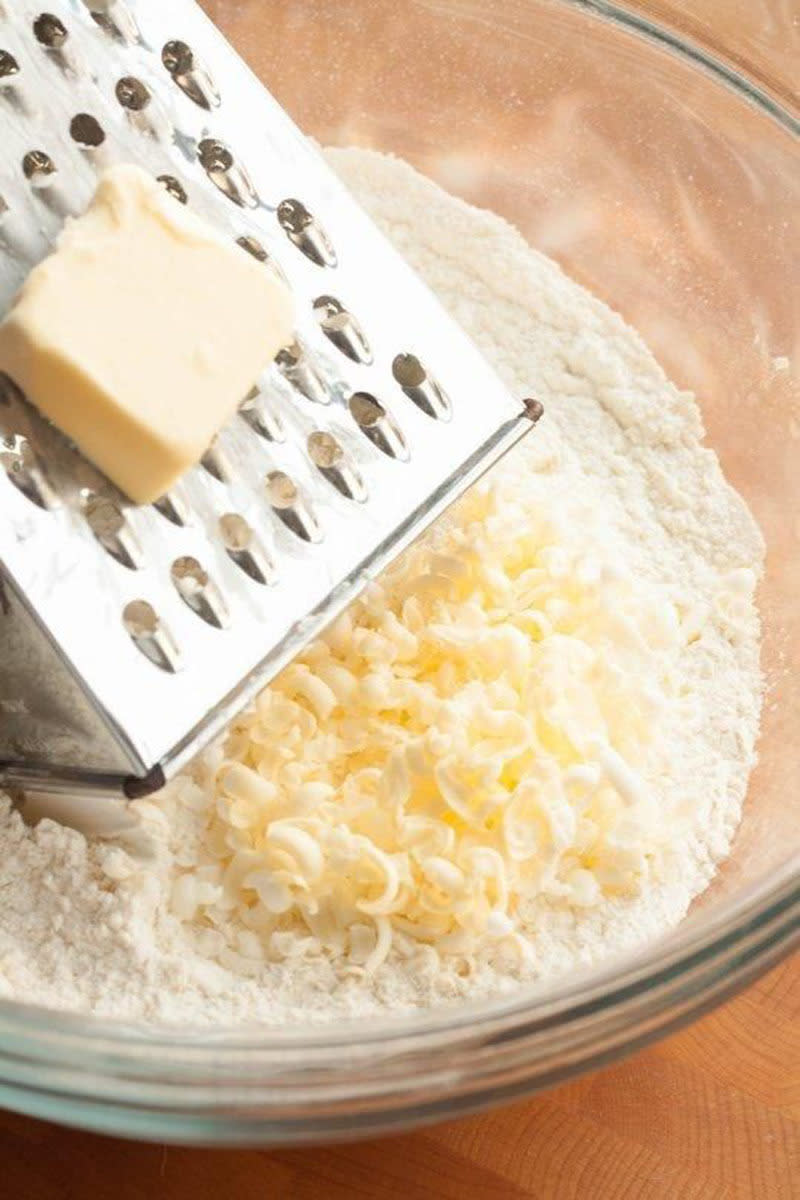 Soften Butter Faster by Grating It