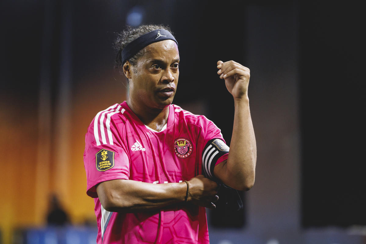 Pongan a otro, yo no voy a estar corriendo": Ronaldinho en la Kings League