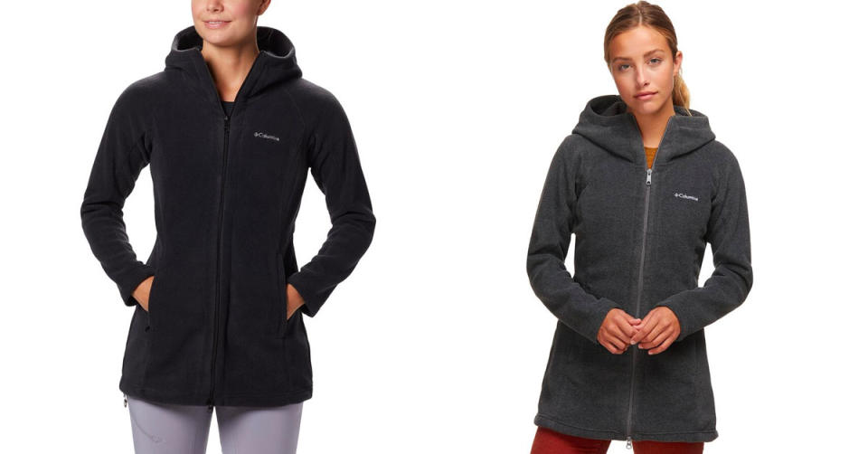 Columbia Benton Springs II Long Hooded Fleece Jacket is up to 25 percent off. (Photo: Backcountry)