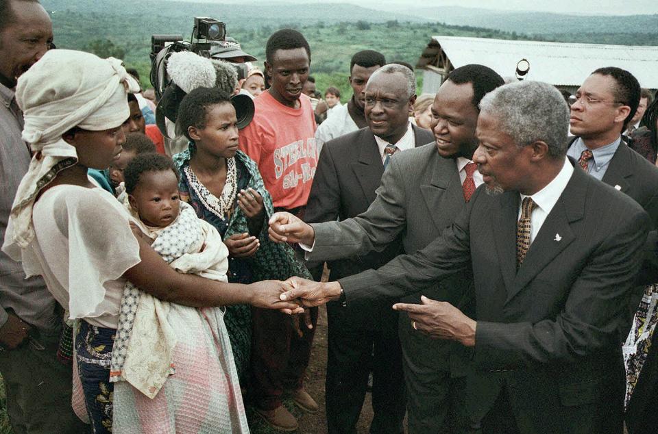 Kofi Annan, former U.N. secretary-general, dies at 80