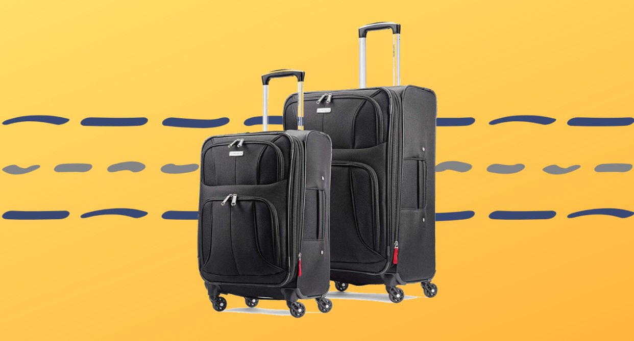 Samsonite Aspire Xlite 2-Piece Softside Spinner Set.