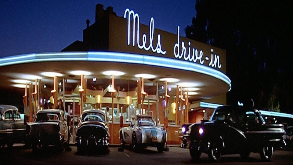 A diner in American Graffiti