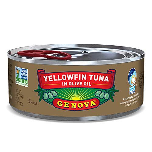 6) Yellowfin Tuna in Pure Olive Oil