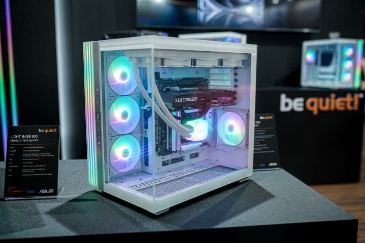 A Be Quiet PC case at Computex 2024.