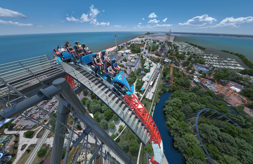 A look at Cedar Point's Top Thrill 2 coming in 2024.