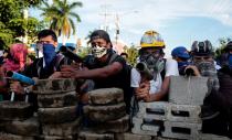 <p>Bei Protesten gegen die Regierung des nicaraguanischen Präsidenten Daniel Ortega kam es zu Zusammenstößen mit der Polizei. Die Demonstranten verschanzten sich in der Hauptstadt Managua hinter Barrikaden. (Bild: REUTERS/Oswaldo Rivas) </p>