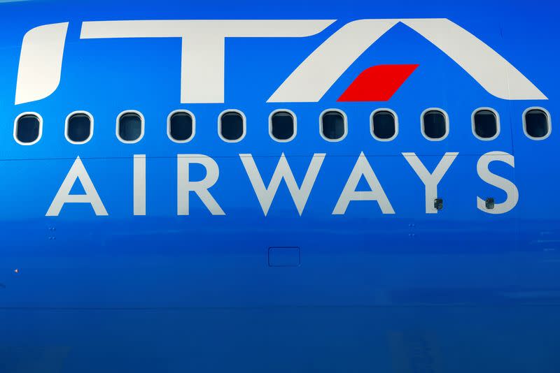 ITA Airways presents new fleet of aircraft at Fiumicino airport