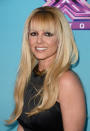 Britney Spears has sported many hairstyles – she's even been bald! – but lately, her long blond locks have been topped with blunt bangs.