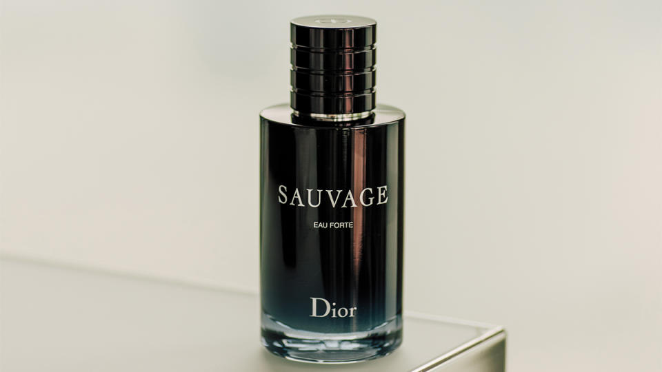 Sauvage Eau Forte, his first men’s scent for Dior.